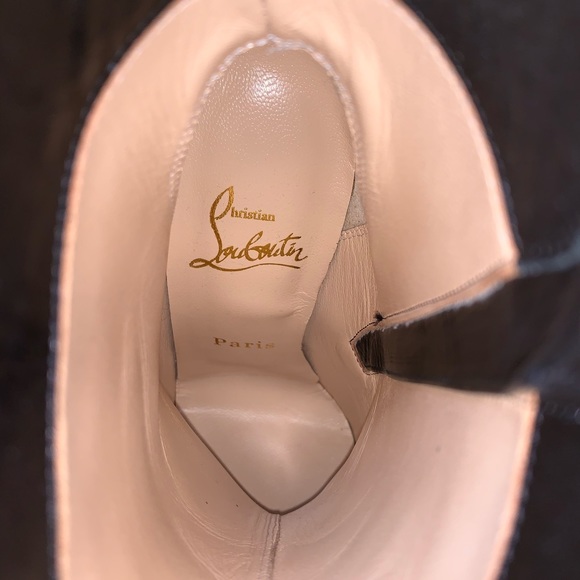 Christian Louboutin Willetta Studded Booties 5 - Picture 6 of 7